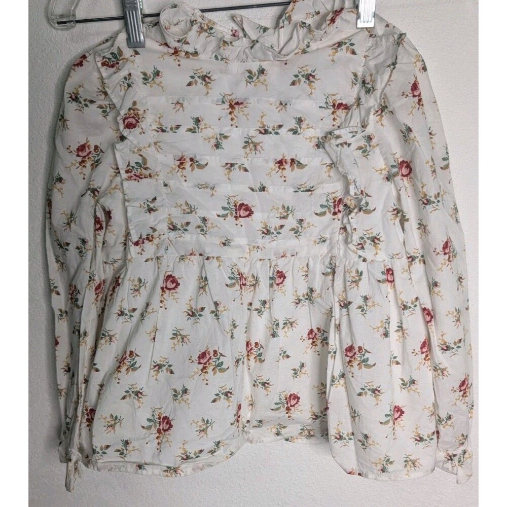 Baby Girl JANIE & JACK Size 10 Floral Dress Pink White Precious Flowers